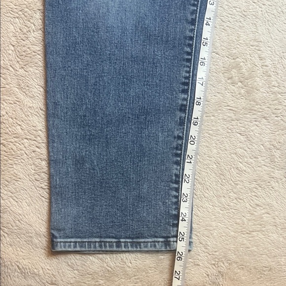 Ralph Lauren Light Blue Straight Leg Jeans Cropped sz 18W 26” inseam - Picture 7 of 10